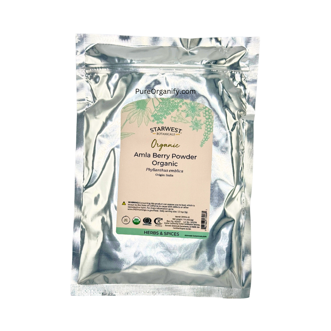 Amla Berry Powder, Organic