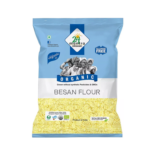 Besan, Chickpea Flour, Organic, 24 Mantra