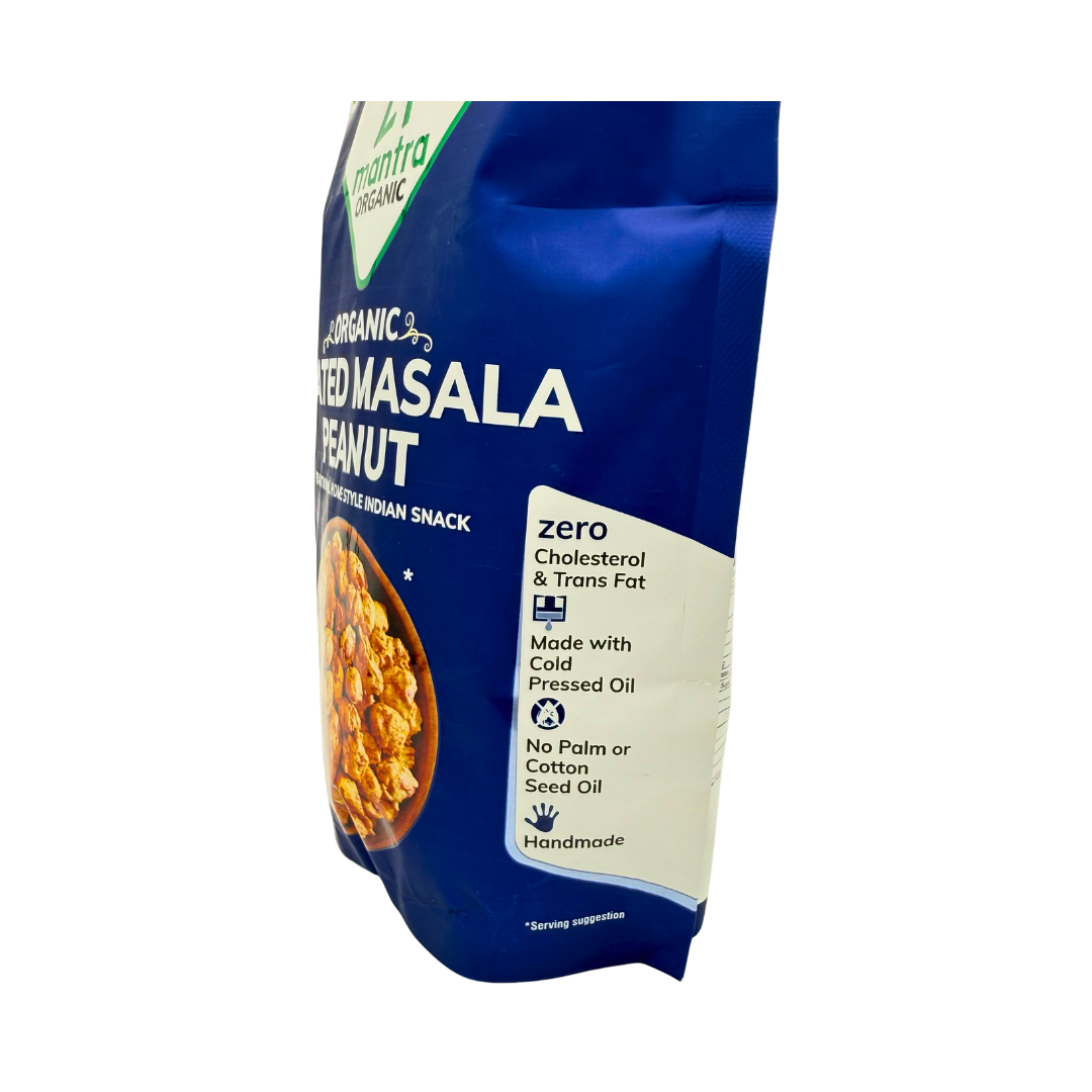 Coated Masala Peanut Snack, Organic, 24 Mantra
