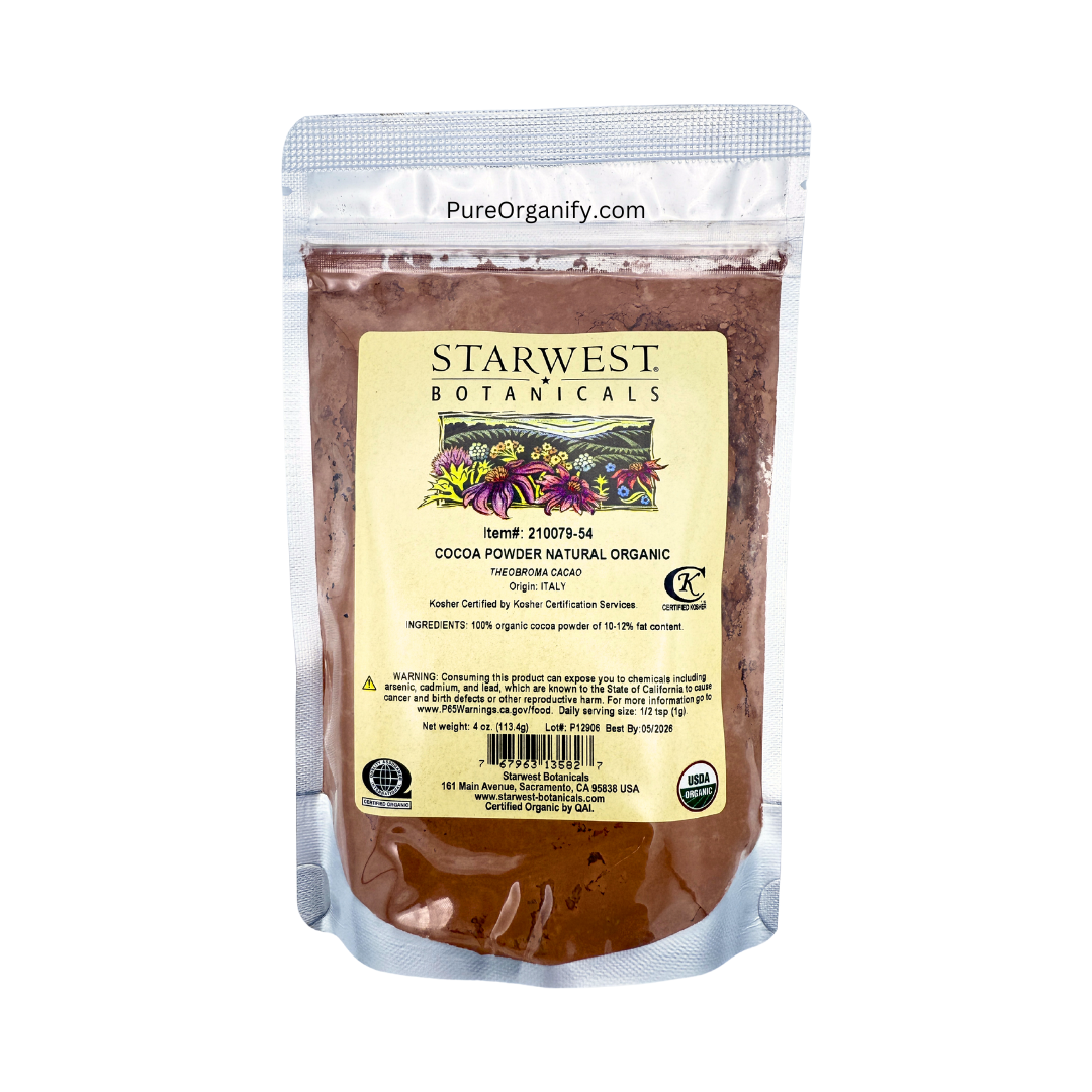 Cocoa Powder Natural, Organic