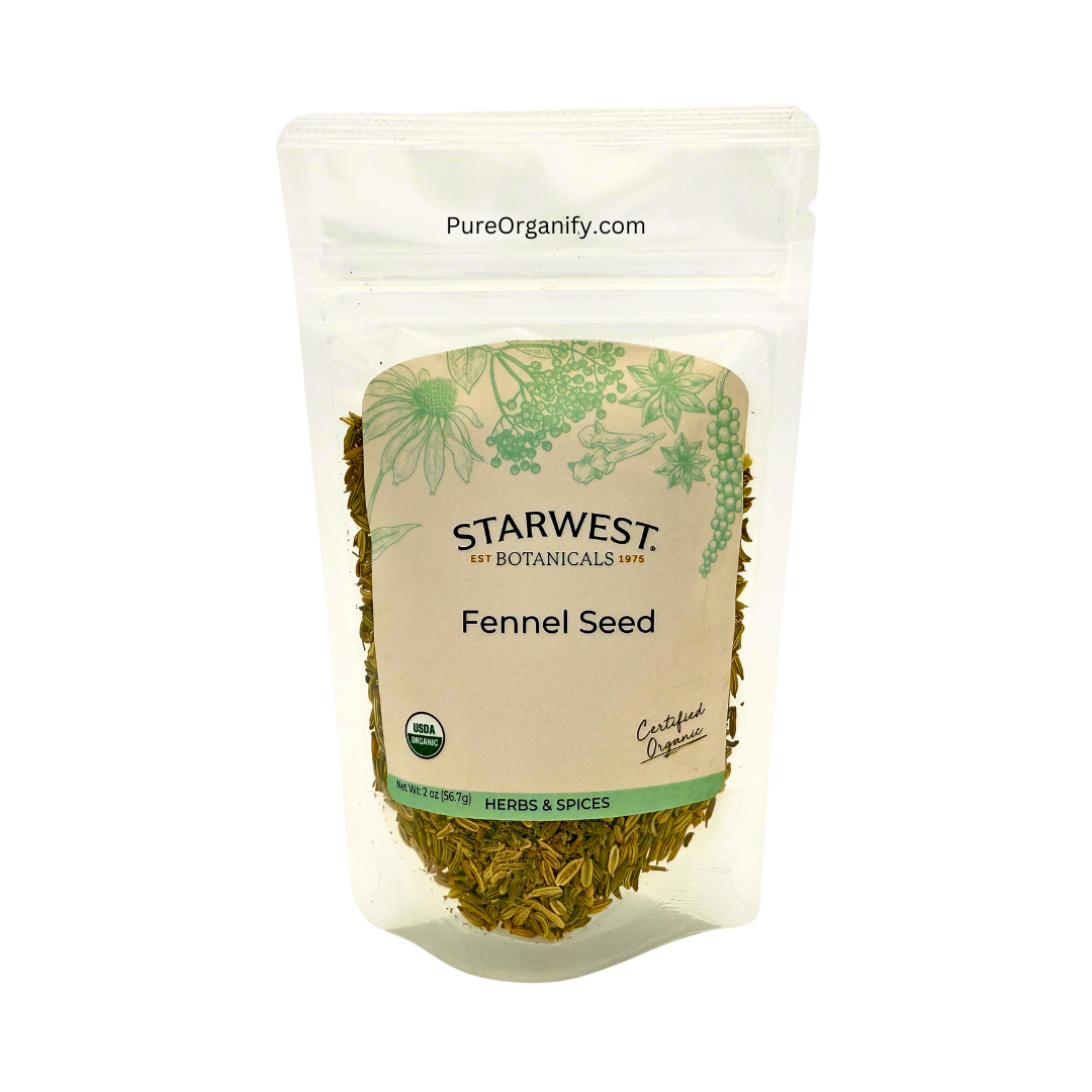 Fennel Seed, Saunf, Organic