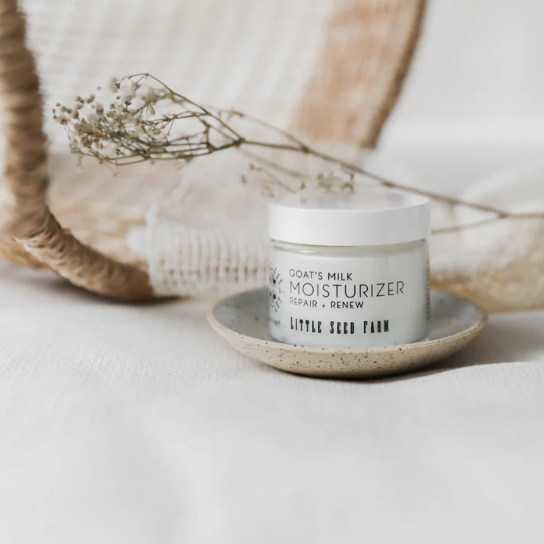 Goat's Milk Moisturizer Cream, Organic, Nourish + Glow with Goat’s Milk & Botanicals