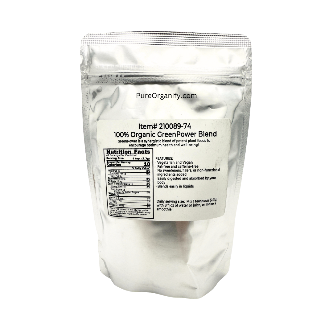 Greenpower Blend, Organic