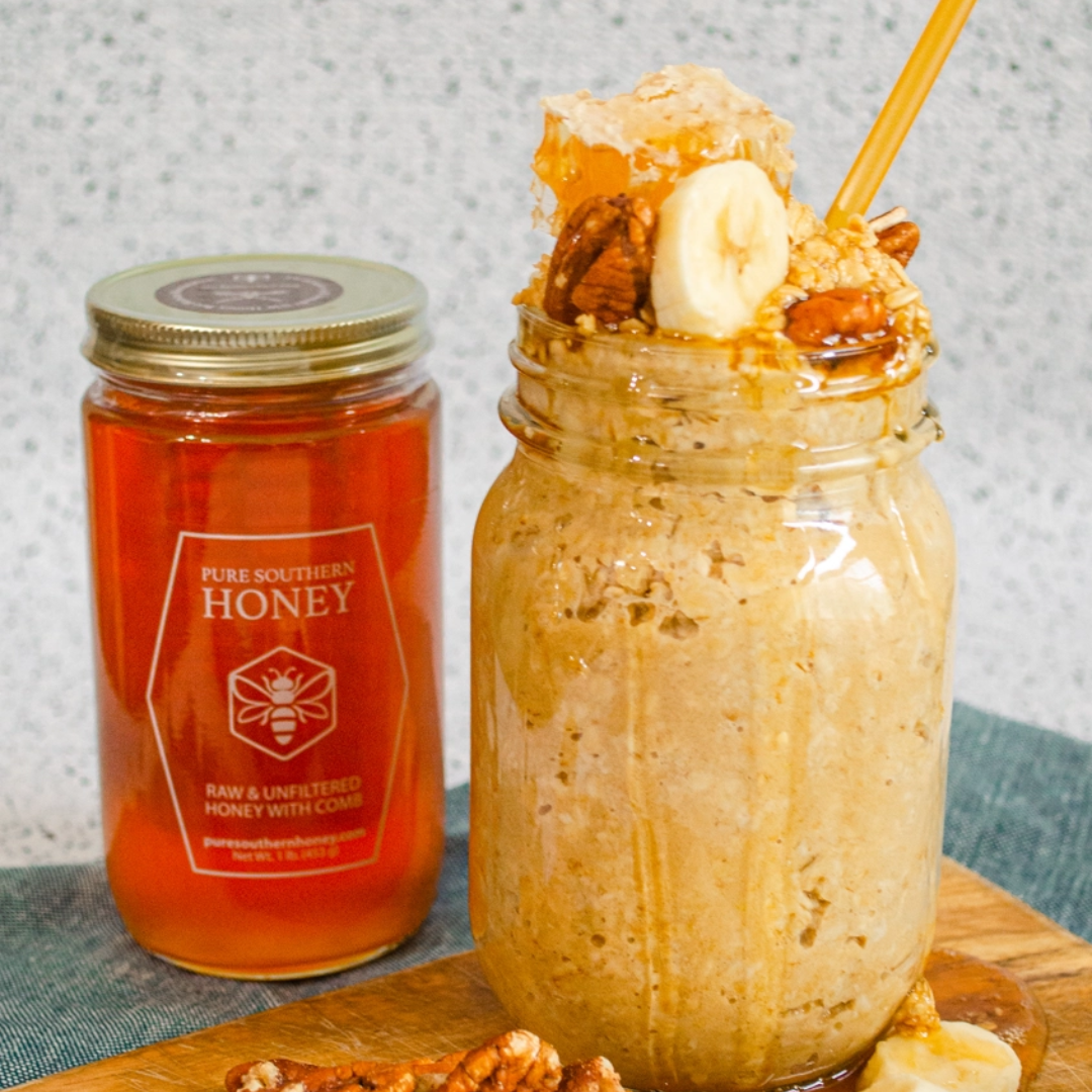 Pure Southern Wildflower Honey, Raw, Unfiltered, Unheated, Georgia Gallberry Honey