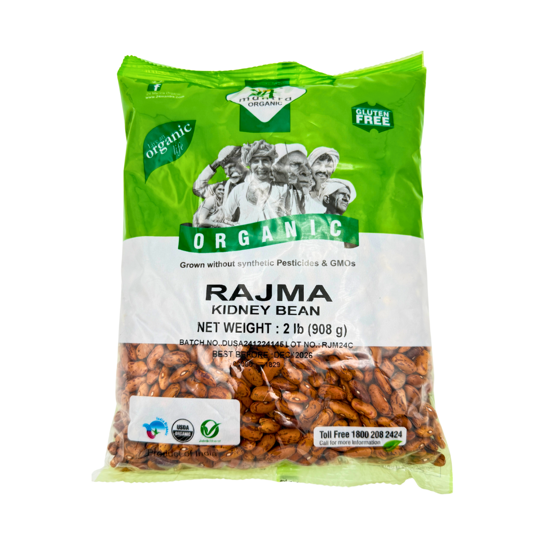 Chitkabra Rajma, Himalayan Red Kidney Beans, Organic, 24 Mantra