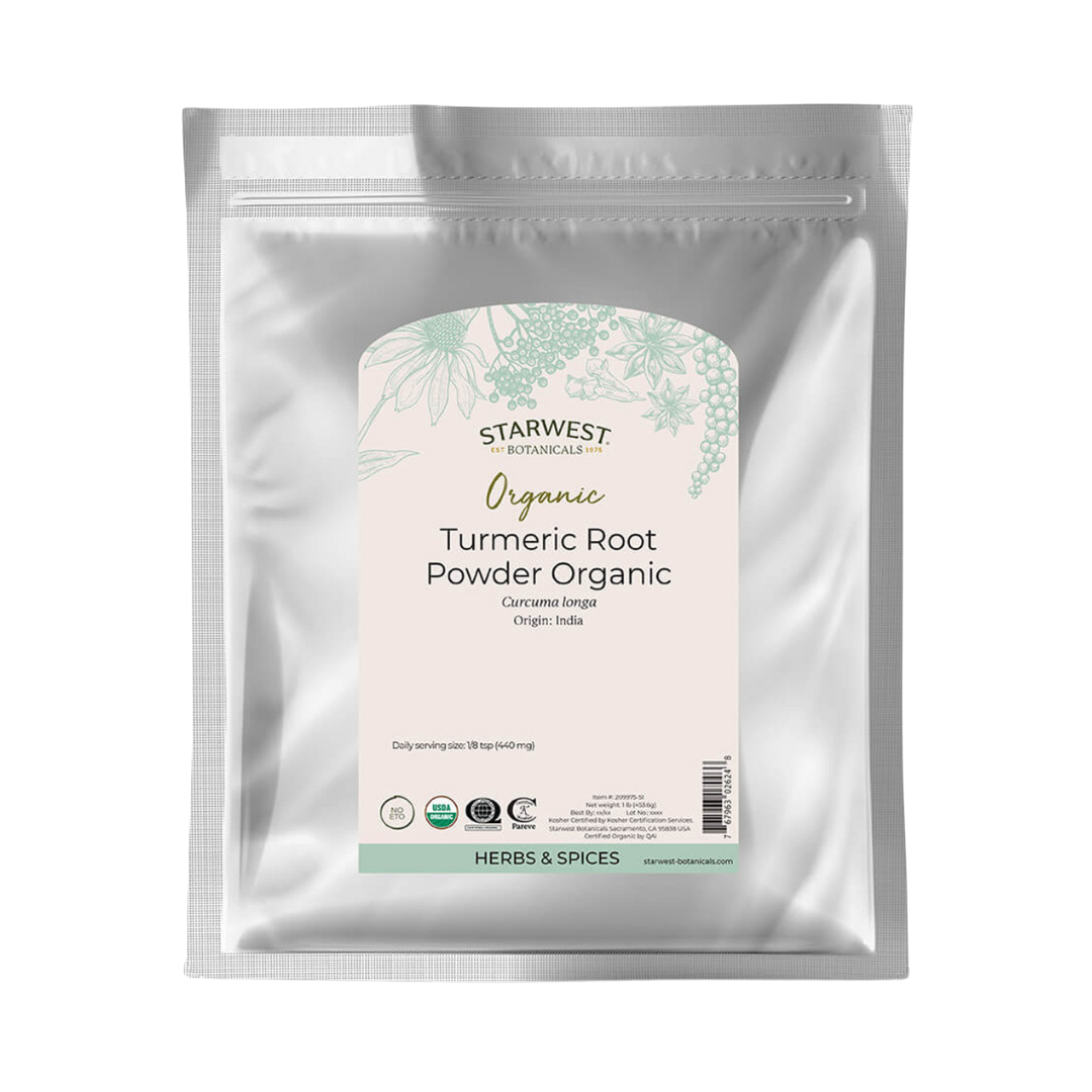Turmeric Root Powder, Haldi, Organic