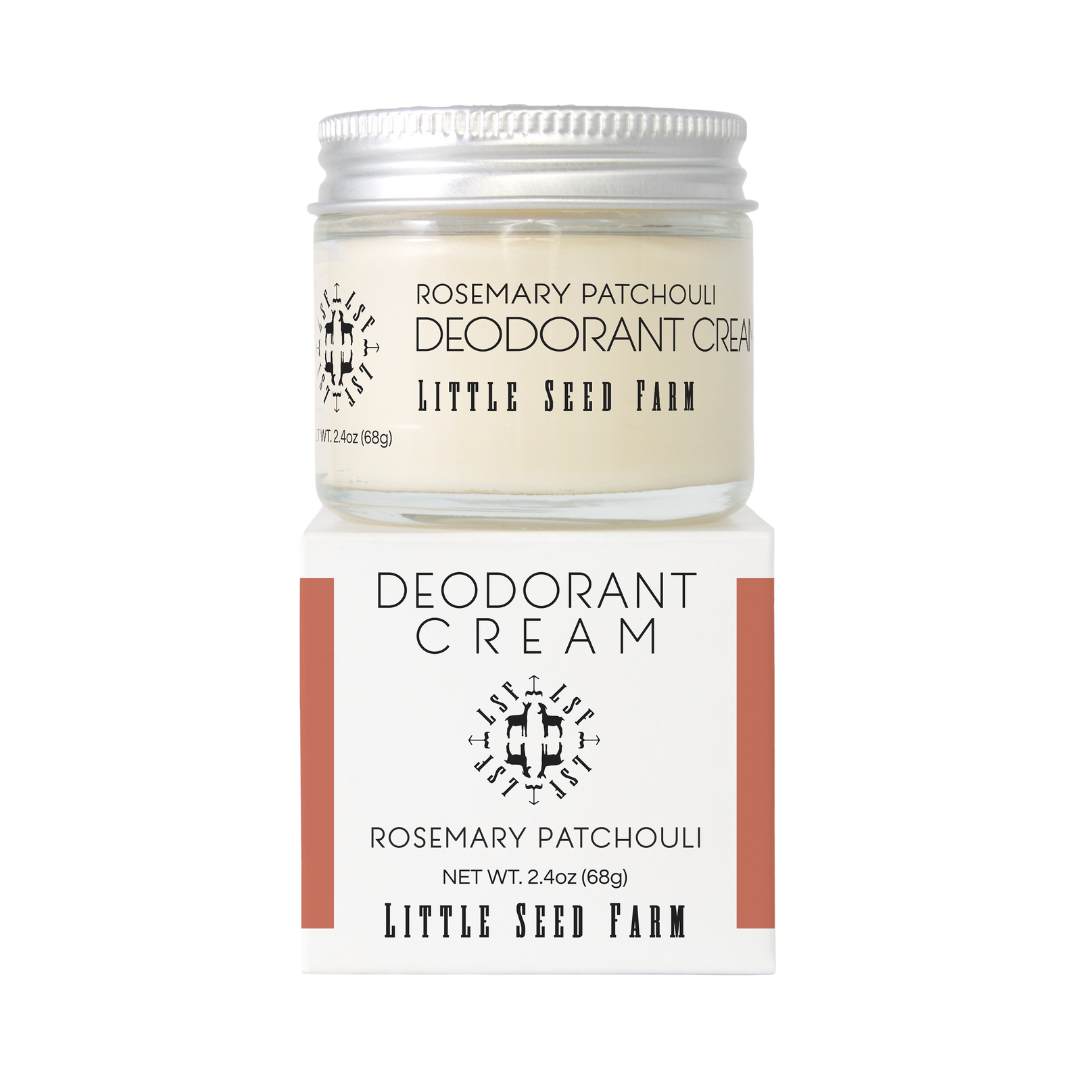Natural Deodorant Cream, Organic, Aluminum-free, Baking Soda-free