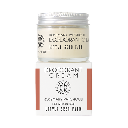 Natural Deodorant Cream, Organic, Aluminum-free, Baking Soda-free