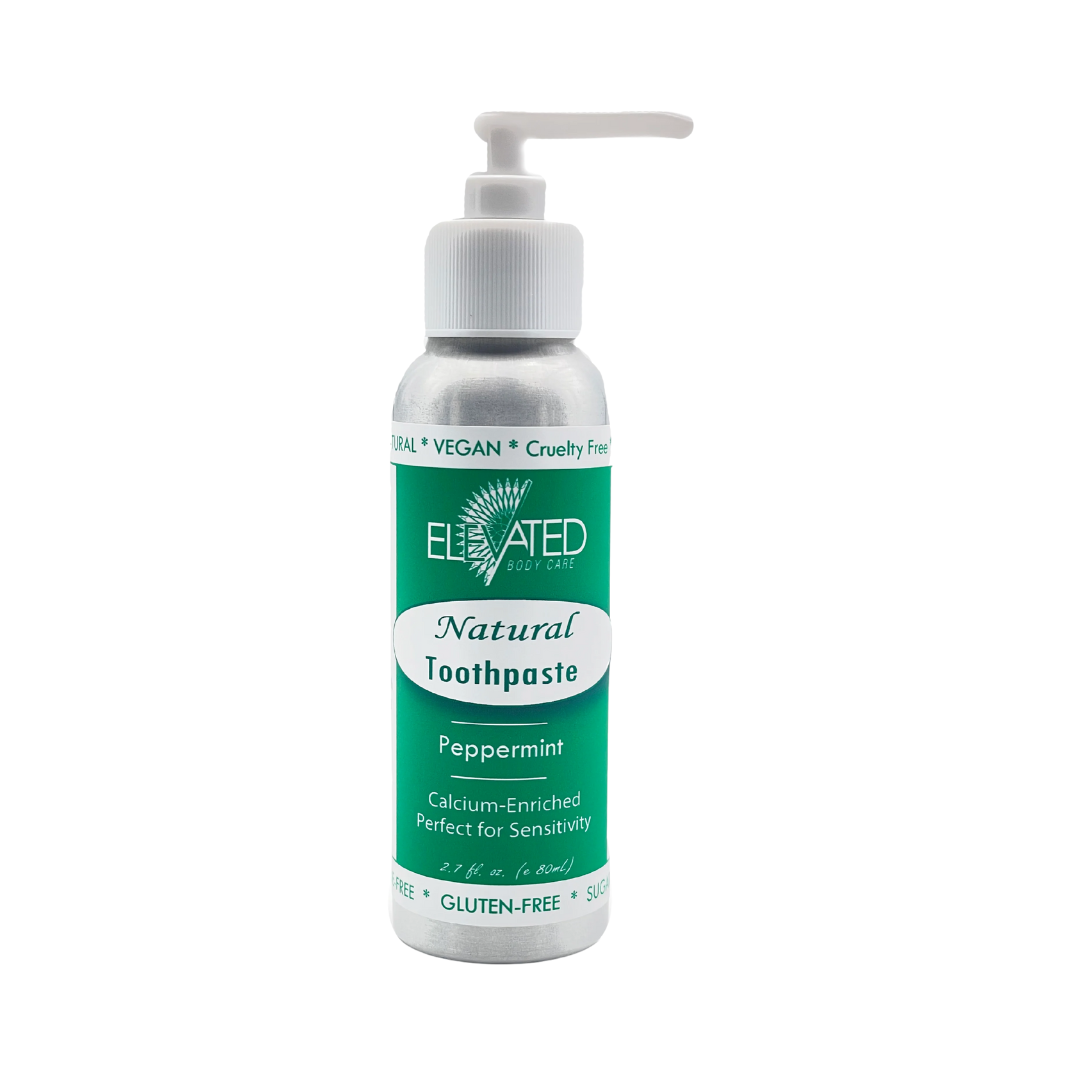 Elevated Natural Fluoride-Free Toothpaste - Pump Bottle