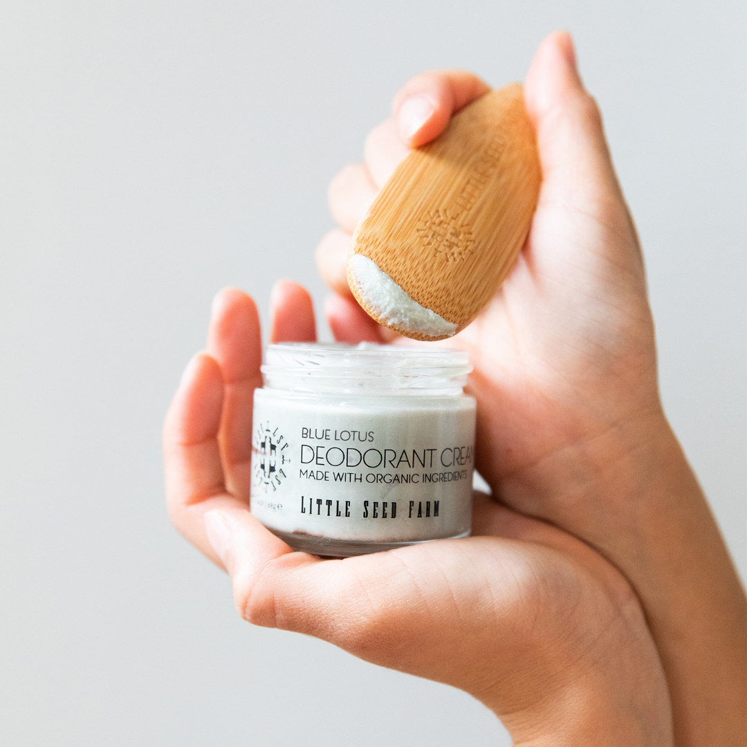 Natural Deodorant Cream, Organic, Aluminum-free, Baking Soda-free