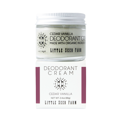Natural Deodorant Cream, Organic, Aluminum-free, Baking Soda-free