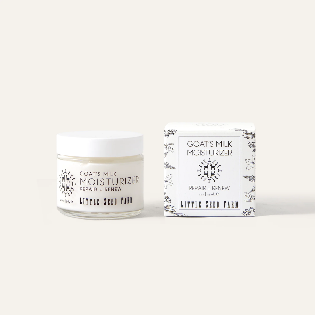 Goat's Milk Moisturizer Cream, Organic, Nourish + Glow with Goat’s Milk & Botanicals