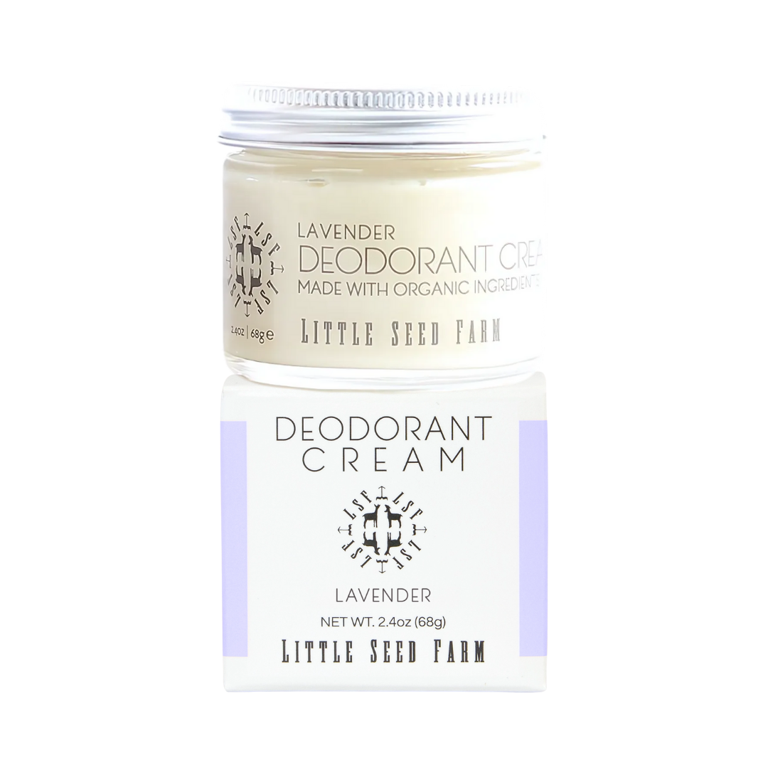 Natural Deodorant Cream, Organic, Aluminum-free, Baking Soda-free