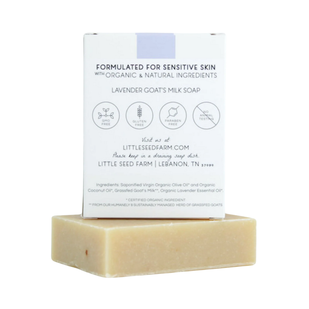 Goat Milk Soap Bar, Organic, Sustainably Crafted for Gentle, Nourishing Facial & Body Cleanse