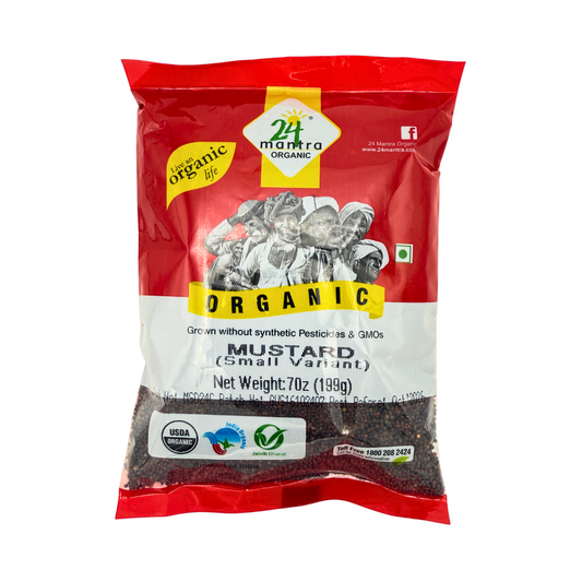 Small Mustard Seeds, Organic, 24 Mantra