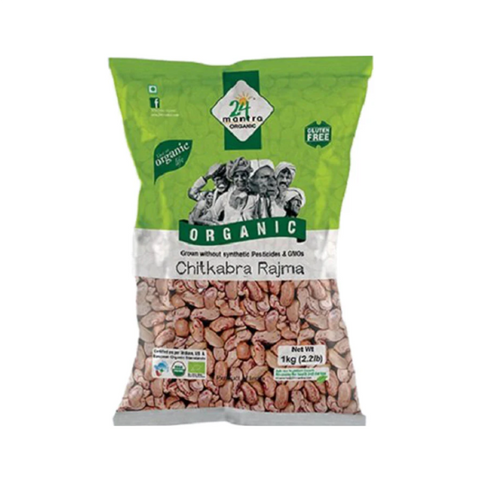 Chitkabra Rajma, Himalayan Red Kidney Beans, Organic, 24 Mantra