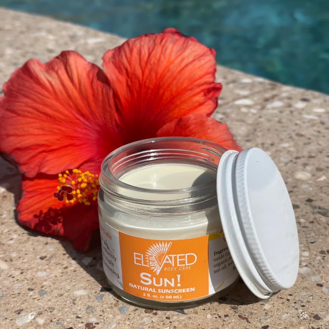 Elevated SUN! Natural Zinc Sunscreen, Sun Balm