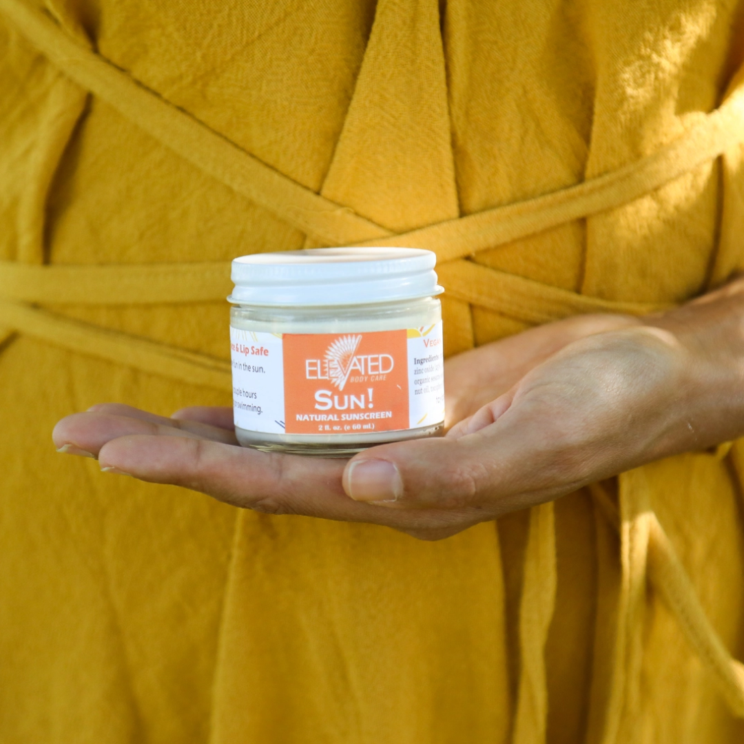 Elevated SUN! Natural Zinc Sunscreen, Sun Balm