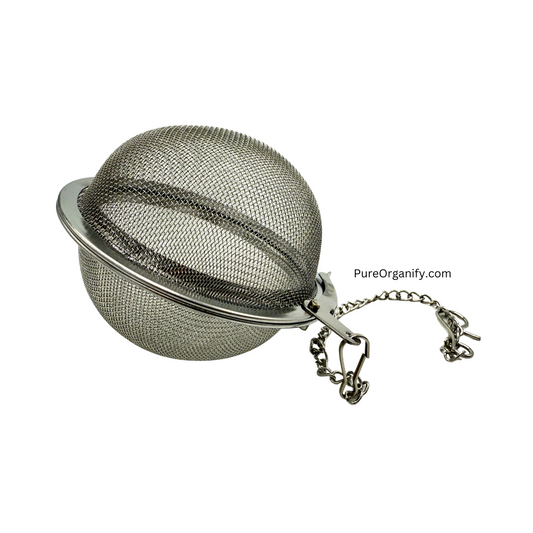 Tea Infuser 2.5 inch D Mesh Ball, Stainless Steel